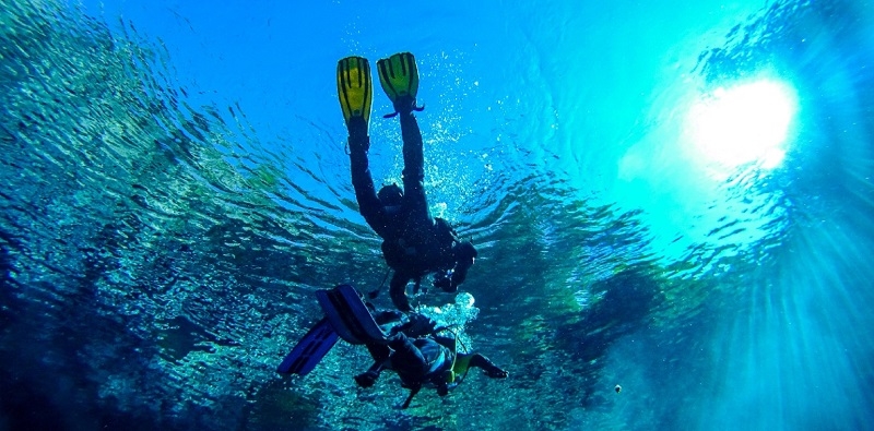 Gökpınar Gölü, dalış turizminde de adından söz ettiriyor