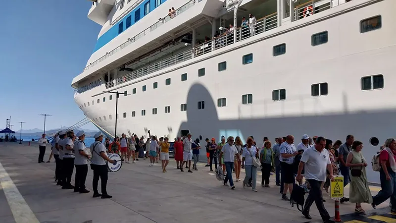 Bodrum Cruise Port, 2024 sezonunu rekor yolcu sayısıyla kapattı