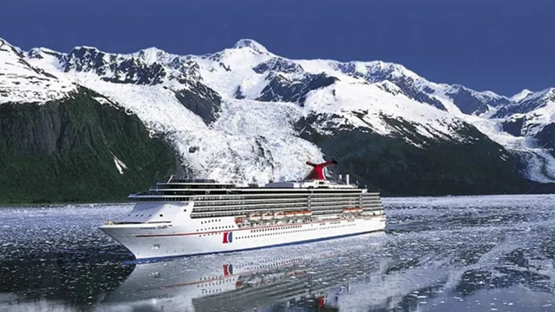 Cruise gemisi Alaska