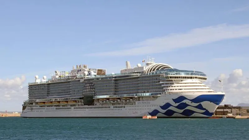 Sun Princess güzergahlarını liman sıkışıklığı nedeniyle değiştirdi