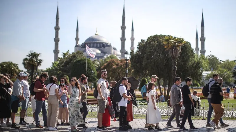 Türkiye’ye gelen yabancı turist sayısında %6,06 artış