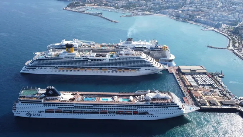 Türkiye, Kruvaziyer turizminde rekor artış kaydetti!