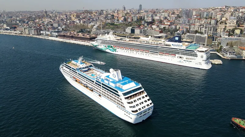 2025 ilk çeyreğinde türkiye’ye kruvaziyer turizminde %66 artış