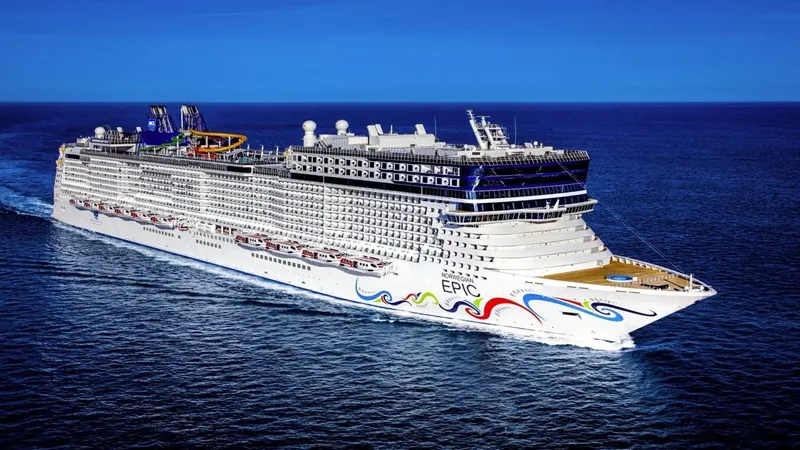  Norwegian Epic gemi bakımı için Avrupa