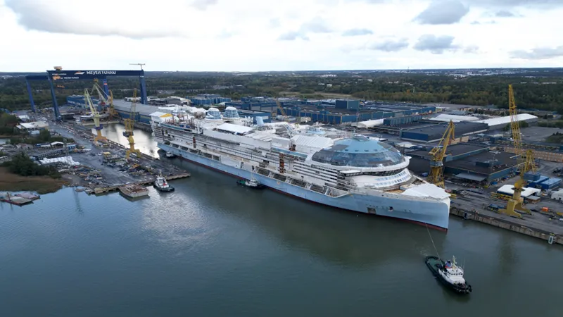 Star of the Seas İlk Kez Denize Açıldı