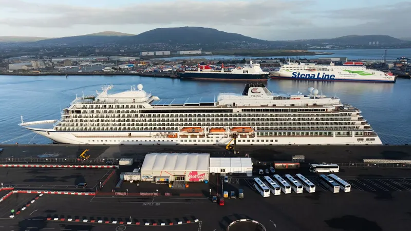 Belfast’ta Kruvaziyer Rekoru