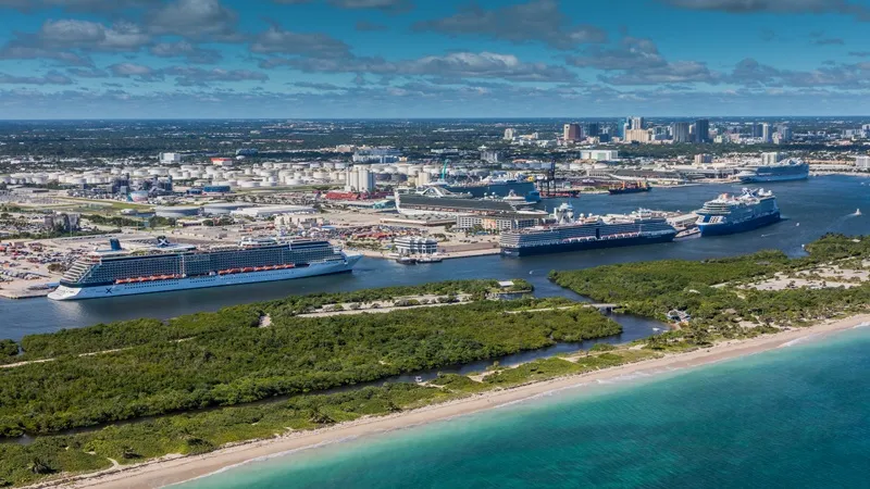 Port Everglades Ekonomiye Yön Veriyor