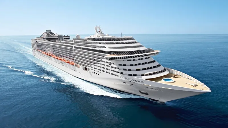 MSC Preziosa Svalbard’a Yelken Açtı