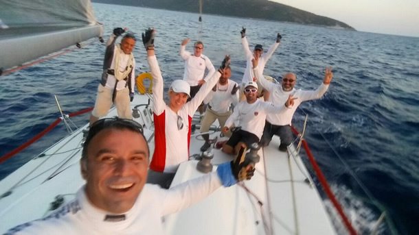 Eker Yelken Takımı birinci oldu