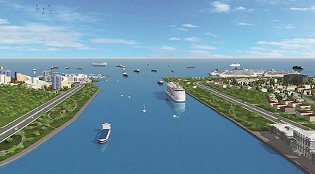 Kanal İstanbul`da günlük 160 gemi geçişi hedefleniyor